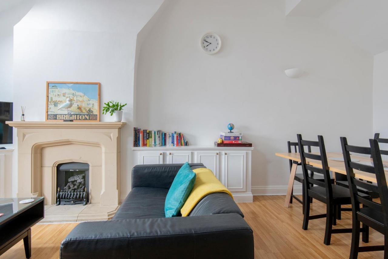 شقة Fantastic 3 Bed Brighton House- Sleeps 6- Superfast Wifi And Garage المظهر الخارجي الصورة
